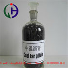 Black Solid Medium Temperature Coal Tar Pitch For Graphite Electrode Industrial Grade